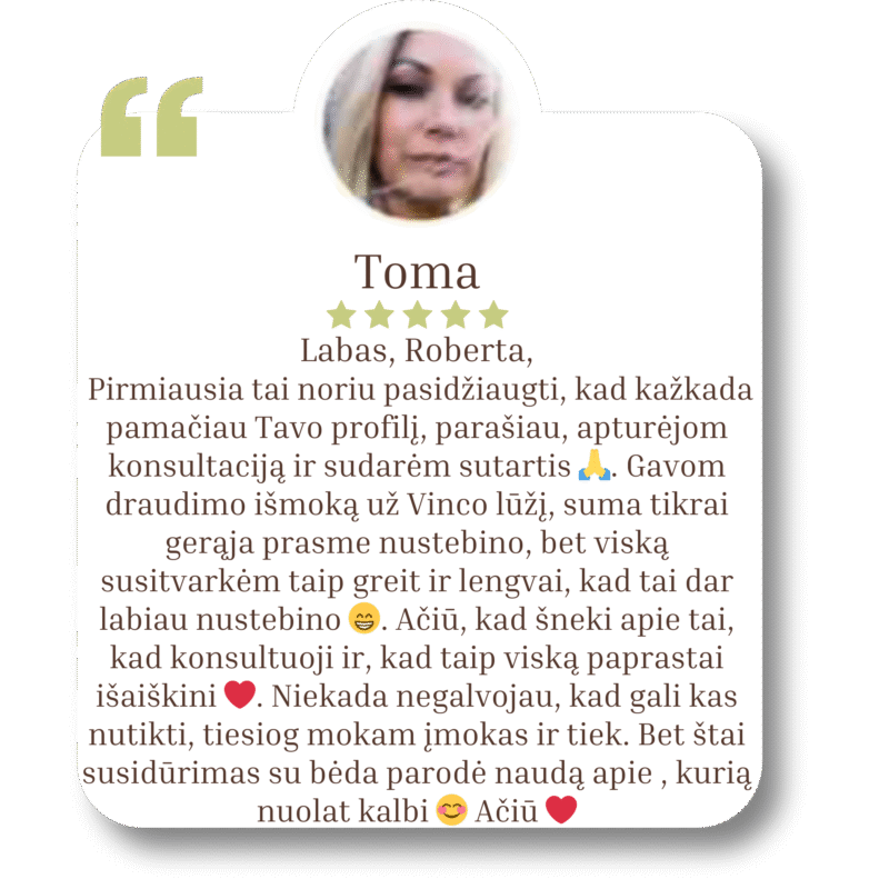 Robertos atsiliepimai