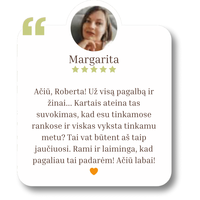 Robertos atsiliepimai