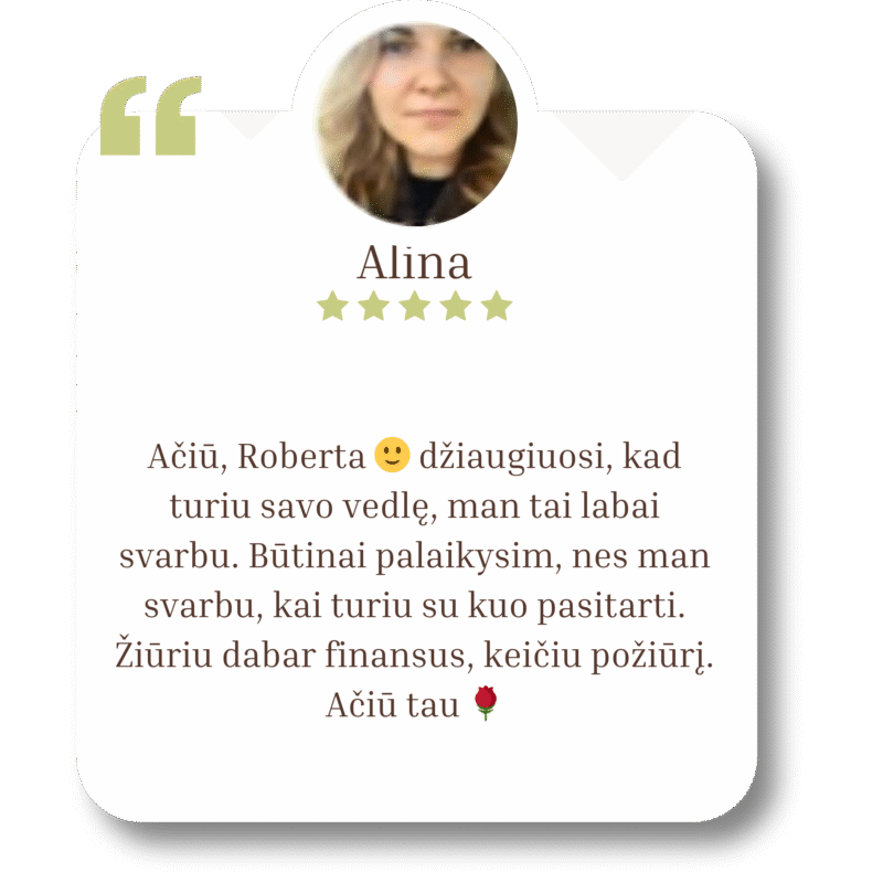 Robertos atsiliepimai